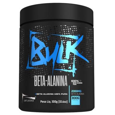 Imagem de Beta Alanina 100% Pura 300g - Bulk Nutrition-Unissex