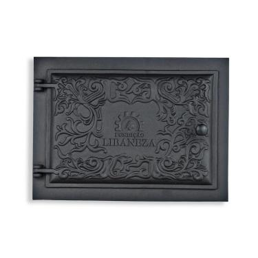 Imagem de Porta Forno Ferro Fundido 31,5x46cm- Modelo Libaneza G