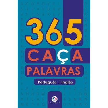 Imagem de Livro - 365 caça-palavras português-inglês