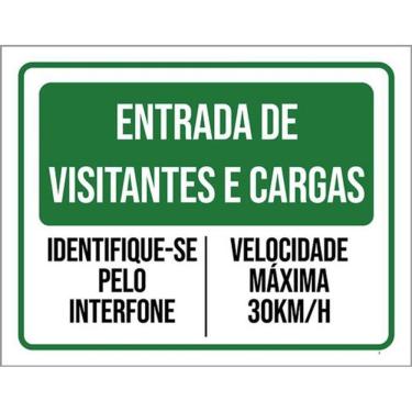 Imagem de Kit 3 Placas Entradas Visitantes Cargas Interfone