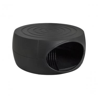 Imagem de Suporte para Monitor SM100.031 para CRT Até 19" e LCD Até 23" com Disco Giratório e Base Antiderrapante Preto Masticmol