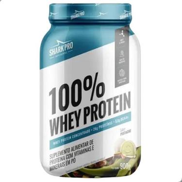 Imagem de 100% Whey Protein Concentrado 900g Shark Pro, Pistache