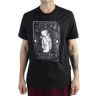 Imagem de Camiseta MCD Regular Fuerza Andale MCD WT23 Masculina Preto, Preto, M
