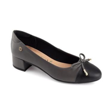 Imagem de Sapato Salto Bloco Feminino Santinelli 1540-037-251, Preto, Ferro, 36