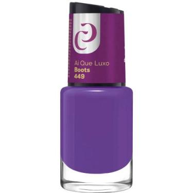 Imagem de Esmalte Cora O Melhor 10ml Ai que Luxo Boots nº449