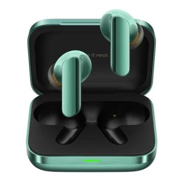 Imagem de Fone De Ouvido Sem Fio Realme Buds Air 7 Pro Ai 53db Cancelamento De Ruído Ativo 48 Horas Verde