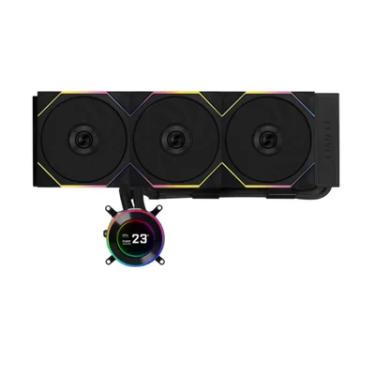 Imagem de Water Cooler 360mm Lian Li Hydroshift Ii Lcd-c 360tl, Display Lcd, Black - Ghs2lcd36tb