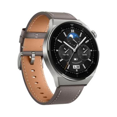 Imagem de Smartwatch, Huawei Watch Gt 3 Pro, Cerâmica Nano Cristalina, Ecg, Um Companheiro De Saúde Atencioso, Mais De 100 Modos De Treino, Cinza