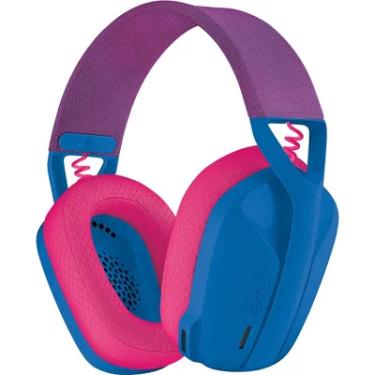 Imagem de Headset Gamer Logitech G435 Sem Fio Bluetooth Usb Azul - 981-001061