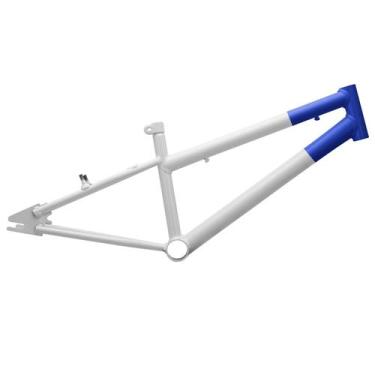 Imagem de Quadro Aro 20 Ultra Bikes em Aço Carbono Bicolor com Garfo Rebaixado, 
