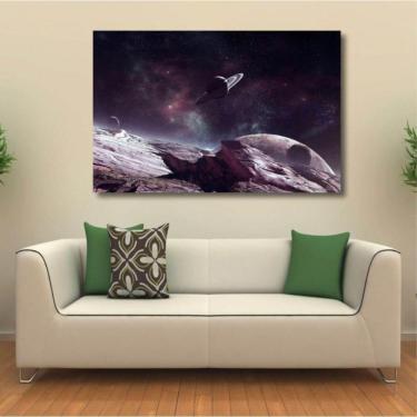 Imagem de Quadro decorativo Paisagem Ficção Científica - Tela em Tecid 1
