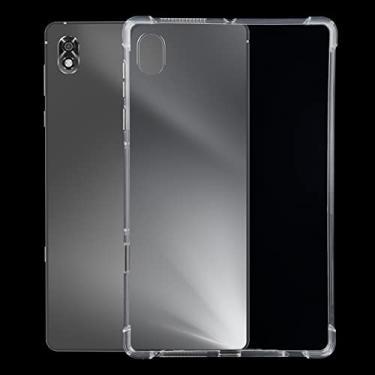 Imagem de capa de proteção contra queda de celular Para Lenovo Legion Y700 0,75mm de molho de comprimido TPU transparente à prova de choque de quatro cantos