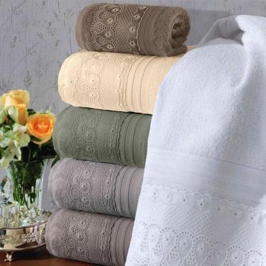 Imagem de Toalha De Rosto Buettner 01 Unidade Renda Cristal