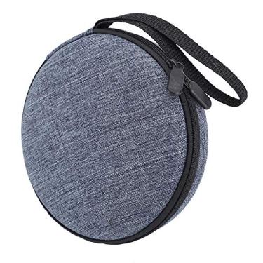 Imagem de Bolsa portátil durável para CD Player rígida para transporte, armazenamento de viagem, compatível com HOTT CD Player 511/611/711/611T Personal Compact Disc Player, fone de ouvido, USB e cabo AUX