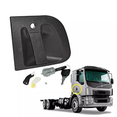 Imagem de MACANETA EXTERNA PORTA COM CHAVES DIREITA para PARA VOLVO VM