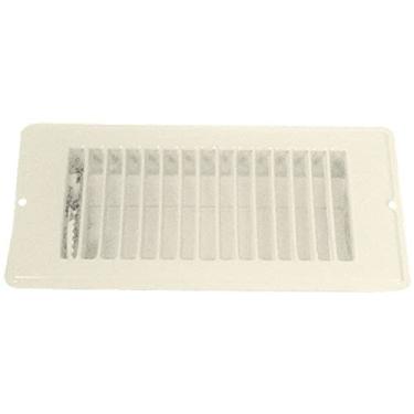 Imagem de Metaline LS2410-WHITE 10,16 cm x 25,44 cm Cadastro de chão branco resistente