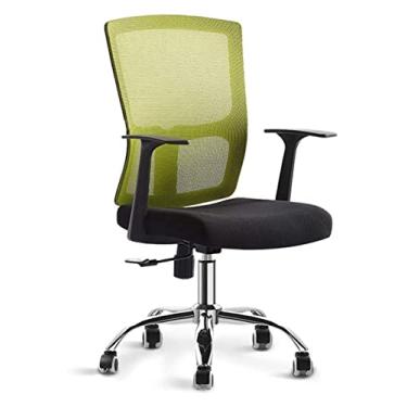Imagem de cadeira de escritório mesa e cadeira de escritório ergonômica cadeira de jogo ajustável cadeira de computador encosto rede administrativa cadeira almofada assento cadeira (cor: verde) needed