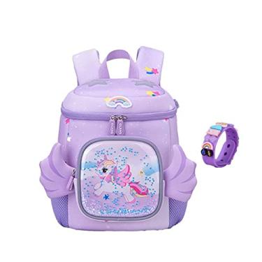 Mochila escolar para meninas, Mochila Kawaii, Mochila infantil para  meninos e meninas, ideal para crianças na pré-escola e jardim de infância