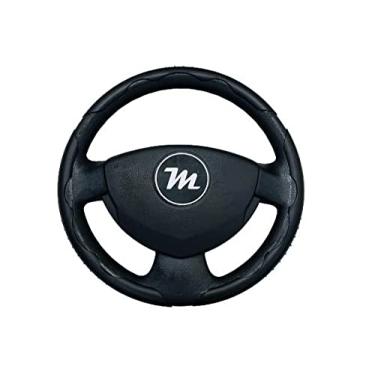 Imagem de Capa Protetora Para Volante Miollo Preta com Detalhe Azul