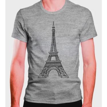 Imagem de Camiseta Masculina Torre Eiffel 8