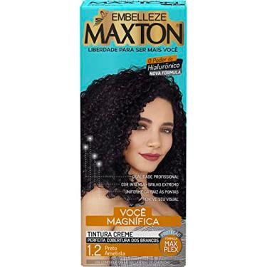 Imagem de Tintura Permanente Preto Ametista, 100 Ml, Maxton