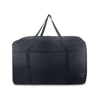 Imagem de Bolsa sacolao nylon viagem transporte compra 76x48 2 cursor