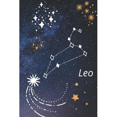 Imagem de Leo: A Zodiac Notebook - Zodiac Journal - A Great Leo Gift