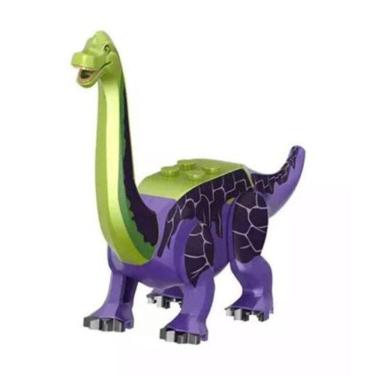 Imagem de Boneco Blocos De Montar Dinossauro Brontosssaurus
