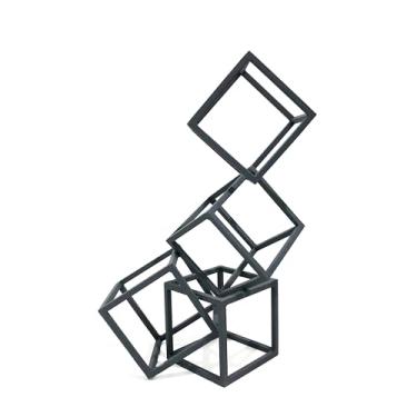 Imagem de Escultura Cubos P Grafite