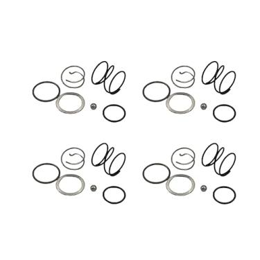 Imagem de Tolxh Conjunto de 4 kits de mola N078434 N089668 N437890 com bola de aço DCF805 DCF885 DCF885B DCF886 DCF886B Kit de mola de chave de impacto de qualidade durável novas peças de reposição para Dewalt