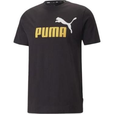 Imagem de Camiseta Puma Essentials+ 2 Colour Logo Masculina-Masculino