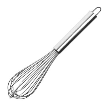 Imagem de Batedor Fouet Profissional De Ovos E Massas C Cabo Reforçado e Normal 30CM