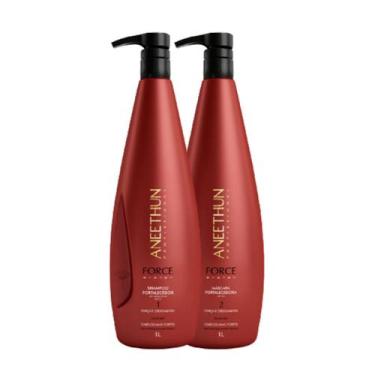 Imagem de Kit Aneethun Force System Shampoo e Máscara