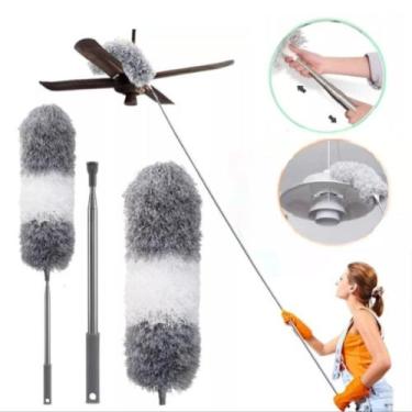 Imagem de Espanador Extensível Gigante 2,80m Eletrostático Lavável - MLMIMPORTS