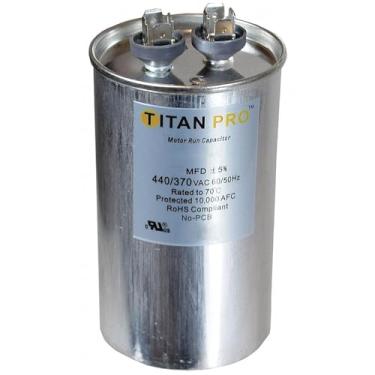 Imagem de TITAN PRO Capacitor de funcionamento do motor, 80 MFD, 4-13/16 polegadas H (TRCF80)