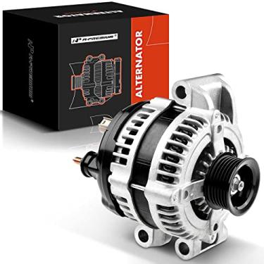 Imagem de A-Premium Alternador compatível com Dodge Charger 2006-2007, Magnum 2005-2007 e Chrysler 300 2005-2007, 2.7L 3.5L 5.7L 6.1L, 12V 160A CW 6-Groove Pulley, Replace# 04896805AC, 4210000 00262