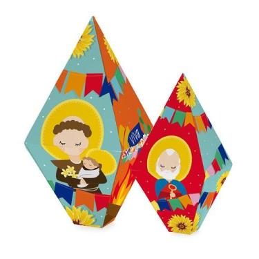 Imagem de Balão Decorativo Viva São João - Festa Junina - 04 unidades - Cromus -