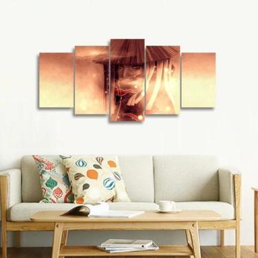 Imagem de Quadro Itachi Uchiha Mosaico Para Quarto Naruto Shippuden - Wall Frame