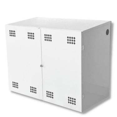 Imagem de Gabinete Para Botijão De Gás P13-porta Furada-Branco - Videl