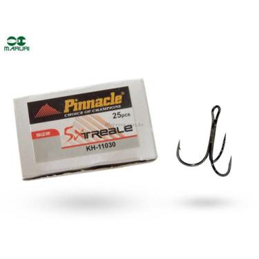 Imagem de Garateia Pinnacle 5x Treble Black N 1 (2,7cm) - 25 Peças - Maruri