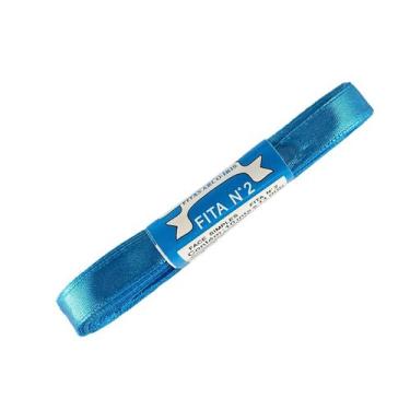 Imagem de Fita de Cetim Trader 11mm N2 com 10 Metros, COR 47 TURQUESA, 10 Metros