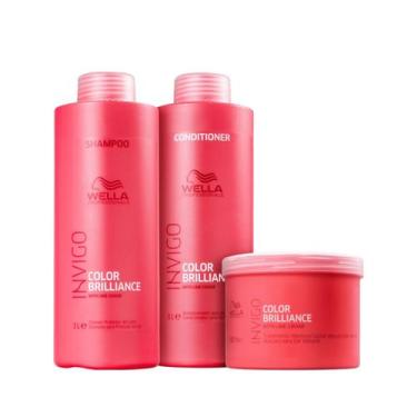 Imagem de Kit Invigo Color Brilliance Salon Trio (3 Produtos) - WELLA PROFESSION