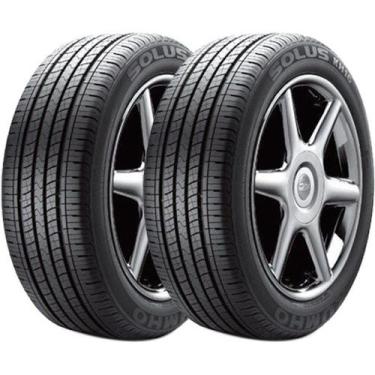 Imagem de Kit 2 Pneus Kumho Aro 16 235/60R16 100H Solus TA51