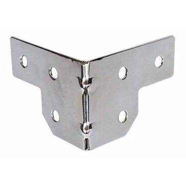 Imagem de Kit 48 Mata Junta Cromado Para Case 6 Furos