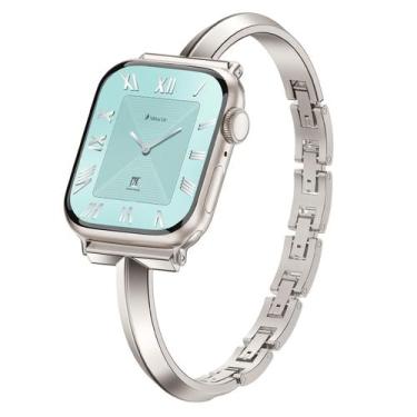 Imagem de Pulseira Apple Watch Missair Thin - Banda em Aço Inoxidável (38-49mm)