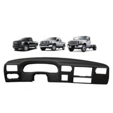 Imagem de Moldura Painel Instrumentos F250 F350 F4000 Preta - Autoplast