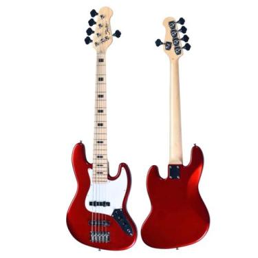 Imagem de Baixo 5 Cordas Shelter Jazz Bass SHJB755 Pro, SHJB755PRO-CAR