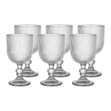 Imagem de Jogo De 6 Taças De Vidro Reluz 360ml Haus Concept Vidro