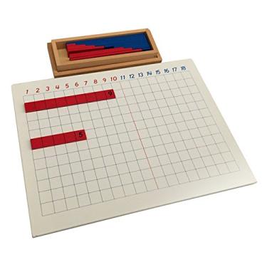 Imagem de Montessori Addition Strip Board