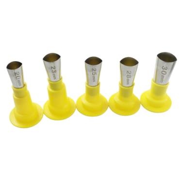 Imagem de LQ Industrial 5 peças 30/28/25/23/20 mm saída de bocal de pistola de enchimento de salsicha adequada para rachaduras de vedação e materiais de colagem